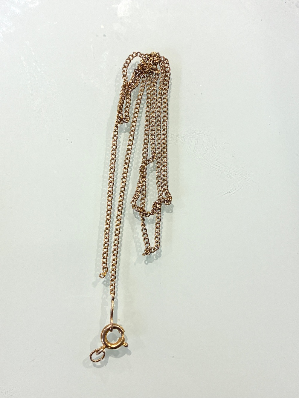 Vintage 10K ESEMCO Gold Chain Necklace Repair + Dainty Bracelet Bundle - Picture 11 of 15